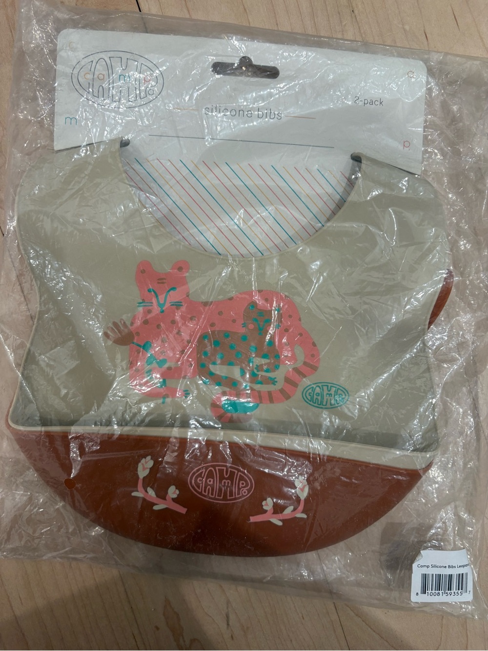 Camp Silicone Kids Bibs New